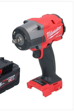 Milwaukee M18 FMTIW2F38-501 Clé à choc sans fil 18 V 745 Nm 3/8'' Brushless + 1x batterie 5,0 Ah - sans chargeur Paiement Sécurisé