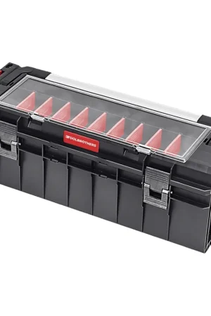 Toolbrothers RHINO Slim mallette à outils ECO Handling+ Xtra Long 29 l IP54 + bac à outils Offre Limitée