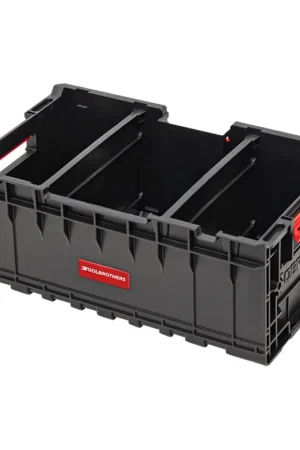 Promotion Toolbrothers RHINO XXL boîte à outils ECO Custom 35 l empilable avec séparateurs amovibles