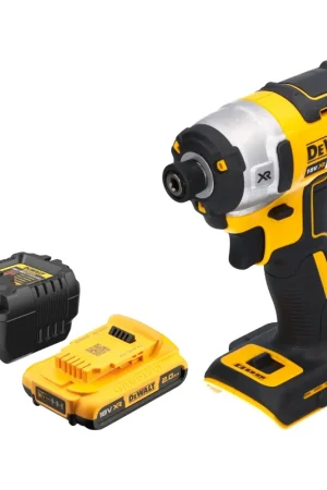 Solde DeWalt DCF 887 D1 Clé à choc sans fil 18 V 205 Nm 1/4'' Brushless + 1x batterie 2,0 Ah + chargeur