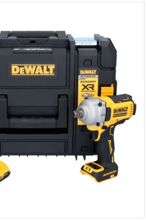 Paiement Sécurisé Clé à chocs sans fil DeWalt DCF 892 D1T 18 V 813 Nm 1/2" sans balais + 1 batterie 2,0 Ah + chargeur + TSTAK