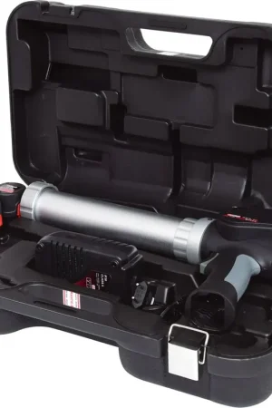 Haute Qualité KS TOOLS Pistolet à cartouche sur batterie 400 ml avec 2 batteries et chargeur ( 515.3576 )