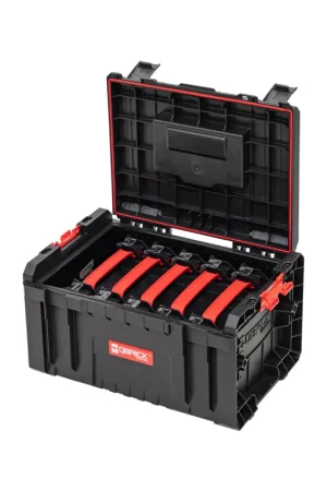 Acheter En Ligne Qbrick System PRO Toolbox 2.0 Mallette à outils 450 x 334 x 240 mm 19 l empilable IP54 + 5x TWO Organizer Multi