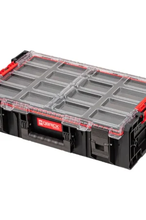 Certifié Qbrick System ONE Organizer 2XL 2.0 MFI empilable 582 x 387 x 172 mm 19,5 l IP66 avec insert en mousse