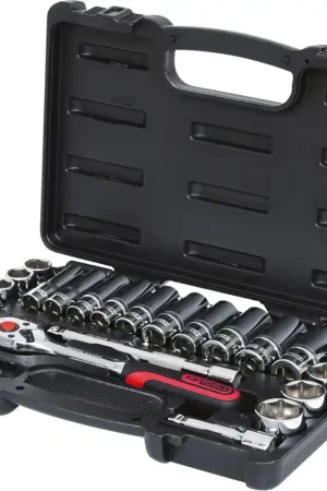 Quantité Limitée KS TOOLS 3/8' CHROMEplus Coffret de douilles, 27 pcs ( 918.0627 )