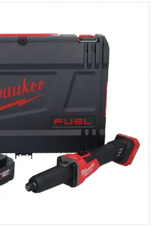 Meuleuse droite à batterie Milwaukee M18 FDGROVB-501X 18 V sans balais + 1x batterie 5,0 Ah + boîtier HD - sans chargeur Remise