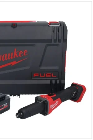Meuleuse droite à batterie Milwaukee M18 FDGROVB-801X 18 V sans balais + 1x batterie 8,0 Ah + boîtier HD - sans chargeur Prix Bas