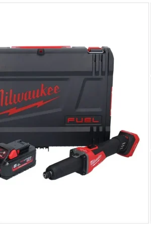 Jusqu'à Épuisement Des Stocks Meuleuse droite à batterie Milwaukee M18 FDGROVB-801X 18 V brushless + 1x batterie 8,0 Ah + chargeur + boîtier HD