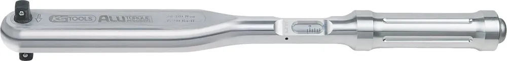 Expédié Aujourd'hui KS TOOLS Clé dynamométrique ALUTORQUEprecision 1/2', 20-120 Nm, serrage à droite et à gauche, carré double ( 516.5035 )