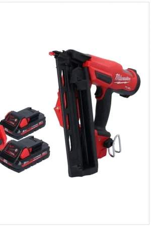 Cloueur à batterie Milwaukee M18 FN16GA-302 18 V 32 - 64 mm sans balais + 2x batteries 3,0 Ah + chargeur Affaire À Saisir