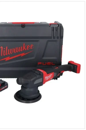 Polisseuse excentrique sur batterie Milwaukee M18 FROP21-302X 18 V 150 mm brushless + 2x batteries 3,0 Ah + chargeur + boîtier HD Retour Gratuit