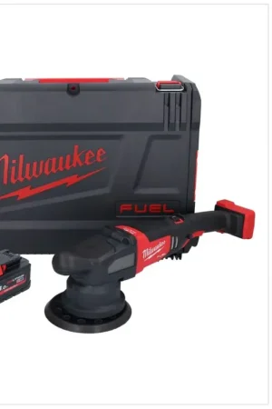 Polisseuse excentrique sur batterie Milwaukee M18 FROP21-801X 18 V 150 mm brushless + 1x batterie 8,0 Ah + chargeur + boîtier HD Certifié