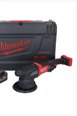 Réduction Polisseuse excentrique sur batterie Milwaukee M18 FROP21-802X 18 V 150 mm brushless + 2x batteries 8,0 Ah + chargeur + boîtier HD