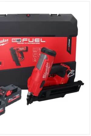 Dernier Modèle Milwaukee M18 FFN21-552C cloueur sans fil 18 V 50 - 90 mm Brushless + 2x batterie 5,5 Ah + chargeur + valise