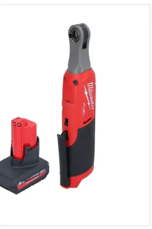 Prix Promo Milwaukee M12 FHIR14-501 Clé à cliquet sans fil 12 V 47 Nm 1/4" Brushless + 1x batterie 5,0 Ah - sans chargeur