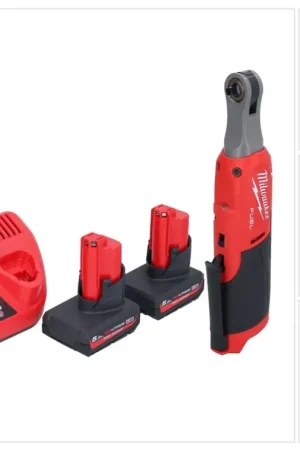 Cliquet à batterie Milwaukee M12 FHIR14-502 12 V 47 Nm 1/4" brushless + 2x batterie 5,0 Ah + chargeur Expédié Aujourd'hui
