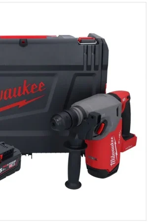 Pas Cher Milwaukee M18 ONEFHX-501X marteau combiné sans fil 18 V 2,5 J SDS-Plus Brushless + 1x batterie 5,0 Ah + HD-Box - sans kit chargeur
