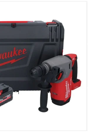 Commande En Gros Milwaukee M18 ONEFHX-551X marteau combiné sans fil 18 V 2,5 J SDS-Plus Brushless + 1x batterie 5,5 Ah + HD-Box - sans kit chargeur