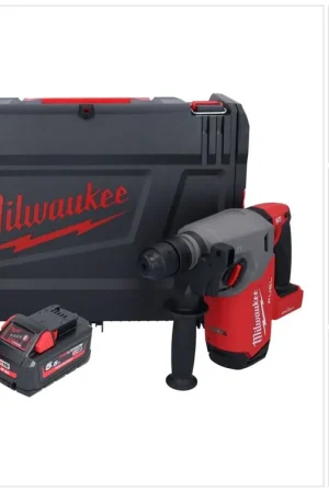 Milwaukee M18 ONEFHX-551X marteau combiné sans fil 18 V 2,5 J SDS-Plus Brushless + 1x batterie 5,5 Ah + chargeur + HD-Box Prix Promo