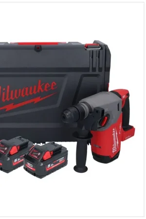 Réduction Milwaukee M18 ONEFHX-552X marteau combiné sans fil 18 V 2,5 J SDS-Plus ( 4933478504 ) Brushless + 2x batterie 5,5 Ah + chargeur + HD-Box