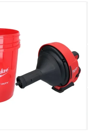Appareil de nettoyage de tuyaux sur batterie Milwaukee M12 BDC8-0C 12 V (4933451632) + spirale + seau - sans batterie, sans chargeur Affaire À Saisir