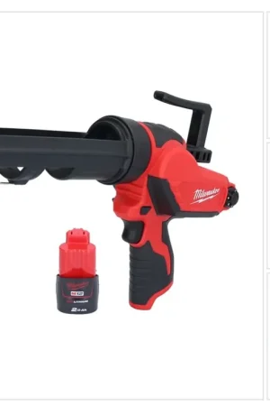 Acheter Direct Milwaukee M12 PCG/310-201 Presse à cartouche sans fil 12 V 310 ml + 1 batterie 2,0 Ah - sans chargeur