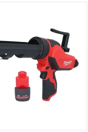 Milwaukee M12 PCG/310-251 Presse à cartouche sans fil 12 V 310 ml + 1x batterie 2,5 Ah - sans chargeur Promotion Saisonnière