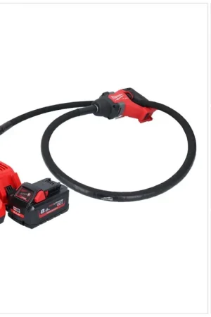 Vibrateur à béton sur batterie Milwaukee M18 FCVN24-801 18 V 2,4 m sans balais + 1x batterie 8,0 Ah + chargeur Réduction
