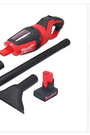 Promotion Saisonnière Aspirateur sans fil Milwaukee M12 HV-501 12 V + 1x batterie 5,0 Ah - sans chargeur