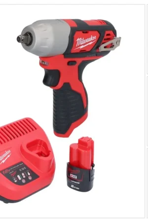 Milwaukee M12 BIW38-201 Clé à choc sans fil 12 V 135 Nm 3/8 + 1x batterie 2,0 Ah + chargeur Acheter En Ligne
