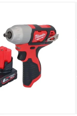 Milwaukee M12 BIW38-601 Clé à choc sans fil 12 V 135 Nm 3/8 + 1x batterie 6,0 Ah - sans chargeur Offre Limitée