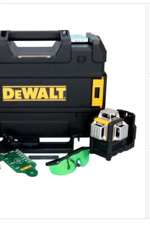 Dewalt DCE 089 D1G laser multilignes sans fil 12 V 3x 360 grn + 1x batterie 2,0 Ah + chargeur + TSTAK Pas Cher