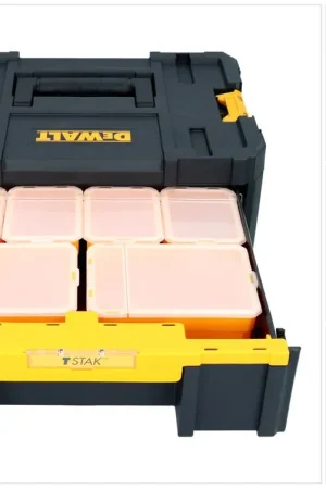 DeWalt DWST 1-70705 Boîte à tiroirs TSTAK III avec 6 boîtes en carton supplémentaires Affaire À Saisir