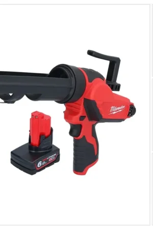 Pistolet à cartouche sans fil Milwaukee M12 PCG/310-601 12 V 310 ml + 1x batterie 6,0 Ah - sans chargeur Commander Maintenant