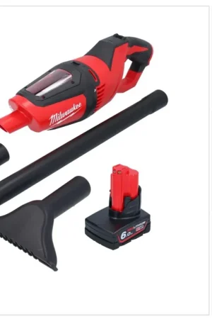 Aspirateur sans fil Milwaukee M12 HV-601 12 V + 1x batterie 6,0 Ah - sans chargeur Prix Bas
