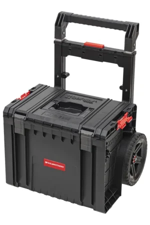 Prix Choc Toolbrothers RHINO L Cart Plus ECO - Mallette à outils mobile 29 l IP54 avec double poignée télescopique