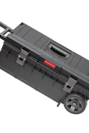 Toolbrothers RHINO XXL Trolley ECO Longer Basic 50 l IP66 caisse à outils avec roues sur axe métallique et double poignée télescopique Super Prix