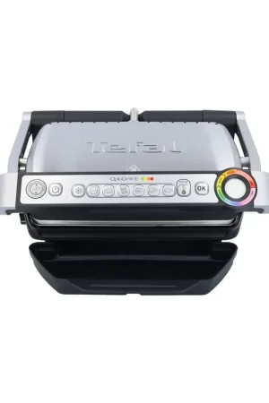 Tefal Optigrill+ GC712D34 Gril de contact 2000 watts 80 - 250 C argent / noir Nouvelle Collection