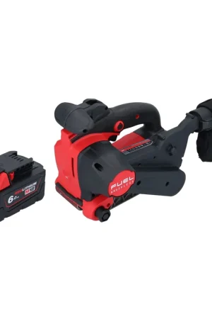Prix Cassé Ponceuse à bande sans fil Milwaukee M18 FBTS75-601 18 V 75 x 457 mm sans balais + 1x batterie 6,0 Ah - sans chargeur