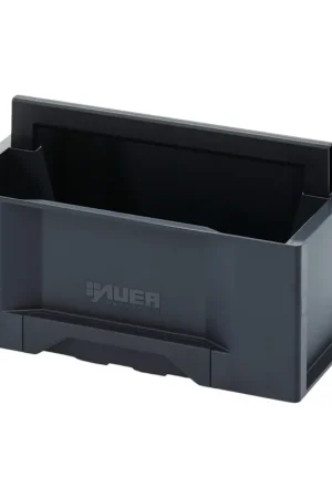 Expédition Rapide AUER Toolbox Basic mallette à outils 400 x 300 x 230 mm gris ( TB W 4316 F1 ) ouverte avec poignée de maintien