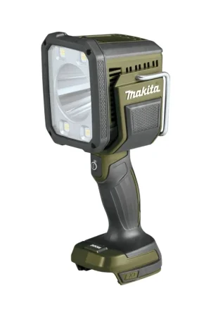 Populaire Makita DML 812 O Projecteur portatif sans fil 18 V 1250 lm LED Olive Grn Outdoor Adventure Sonderedition Solo - sans batterie, sans chargeur
