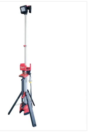 Prix Bas Projecteur de chantier à batterie Milwaukee M18 HOSALC-0 18 V 1,0 - 2,20 m 6000 lm Solo (4933478116) - sans batterie, sans chargeur