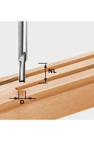 Satisfait Ou Remboursé Festool HW S8 D6/14 Écrou 6 x 14 x 55 x 8 mm ( 490955 ) pour Dfonceuse OF 900, OF 1000, OF 1010, OF 1010 R, OF 1400, OF 2000, OF 2200