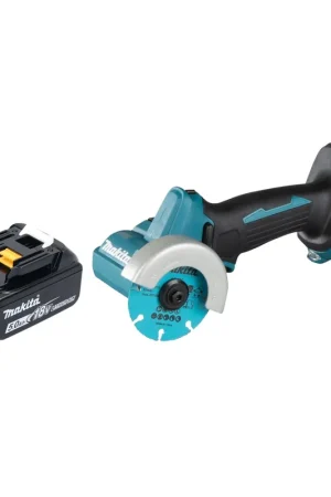 Makita DMC 300 T1 Meuleuse d'angle sans fil 18 V 76 mm Brushless + 1x batterie 5,0 Ah - sans chargeur Vente Flash