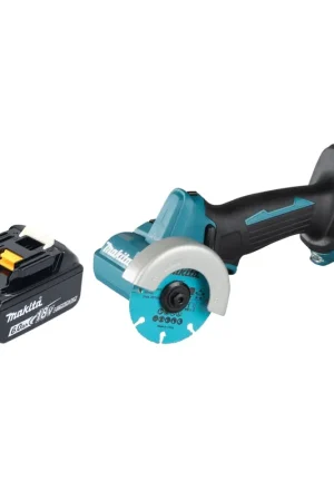 Makita DMC 300 G1 Meuleuse d'angle sans fil 18 V 76 mm Brushless + 1x batterie 6,0 Ah - sans chargeur Populaire
