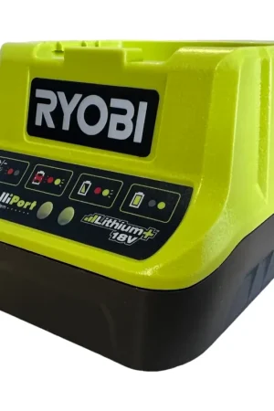 Prix Cassé RYOBI RC18120 Chargeur rapide de batterie 18 volts ONE+ 2 ampères ( 5133002891 ) pour batteries Li-Ion