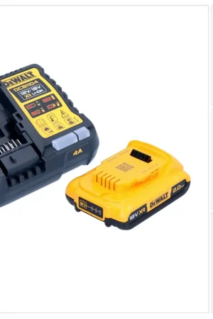 Achat Immédiat DeWalt DCB 1104 D1 kit de démarrage 12 V / 18 V 1x batterie 2,0 Ah + chargeur DCB 1104