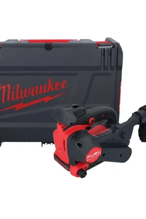 Meilleur Choix Ponceuse à bande sans fil Milwaukee M18 FBTS75-0X 18 V 75 x 457 mm brushless + boîtier HD - sans batterie, sans chargeur
