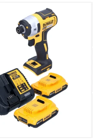 DeWalt DCF 887 D2 Clé à choc sans fil 18 V 205 Nm 1/4'' Brushless + 2x batterie 2,0 Ah + chargeur Nouvelle Collection