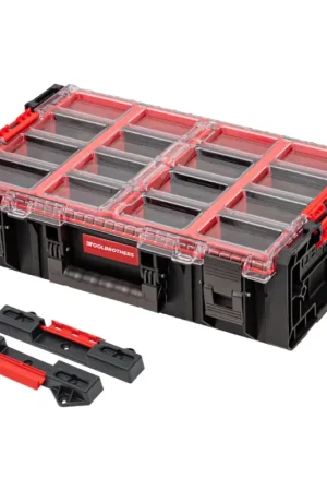 Toolbrothers RHINO XXL Organizer ECO hauteur XXL + Connect Adapter 19,5 L IP66 Commande En Gros